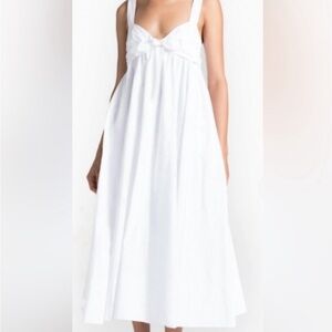 A.L.C. White Midi Dress
